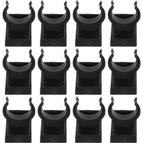 Clips de Fixation en Plastique pour Pieds Cuisine, 12 Jeux pour Plinthe D’Armoire, Clips de Nivellement pour Socle de Meuble, Accessoires pour Angle Plat et Angle Rentrant, Usage (1/5)