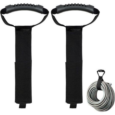 Pack of 2 Storage Strap, Extension Cord and Hose Organizer with Handles, for Storing Extension Cables, Wire Hoses, Cords (1/5)