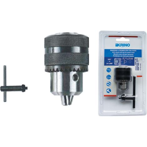 Mandrino a cremagliera - krino - Specifiche: mm 10 attacco femmina 1/2x20 per Bosch