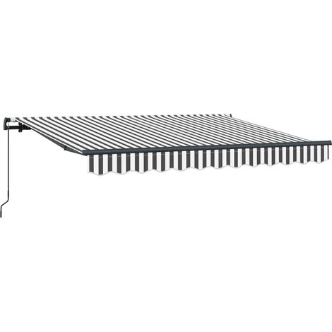 Maison Exclusive - Tenda Retrattile Antracite 250 x 200 cm Tessuto