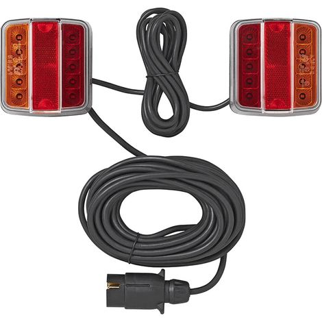 Kit D'éclairage Led Magnéthique 7,5+2,5m Câble (1/5)