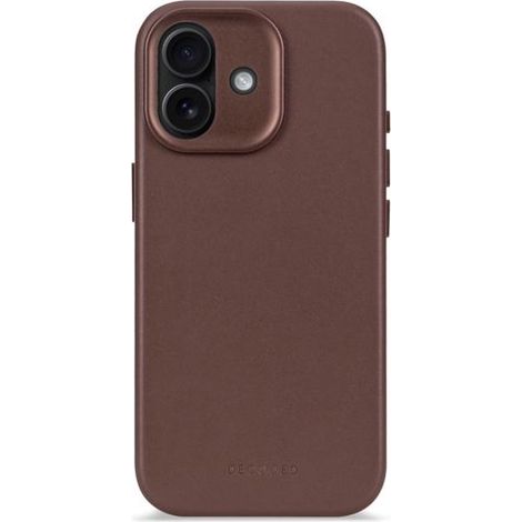 Decoded Leather Backcover iPhone 17 Chocolate Brown (1/5)