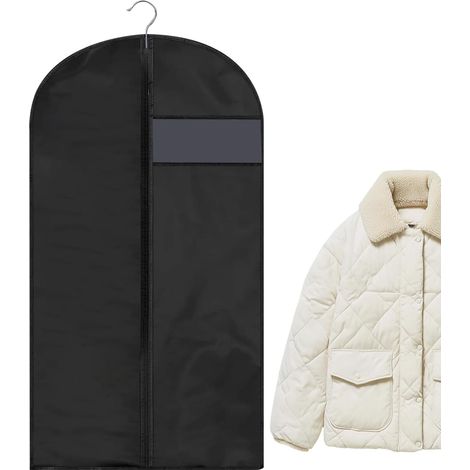 Housse de Voyage pour Vêtements - Sac Rangement De Costumes Penderie,Organisateur de Manteaux avec Fermetures éclair,pour Hommes, Femmes, Manteaux, Vestes, Chemises, Pulls, Costumes (1/5)