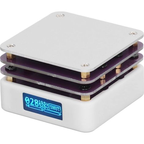 Heiz-Lötplattenschweißgerät mit Heißvorwärmung, Chip-Lötstation, 20V Mini-Smart-Thermostat für Reparaturen, Heimwerkerprojekte und Labore (1/5)