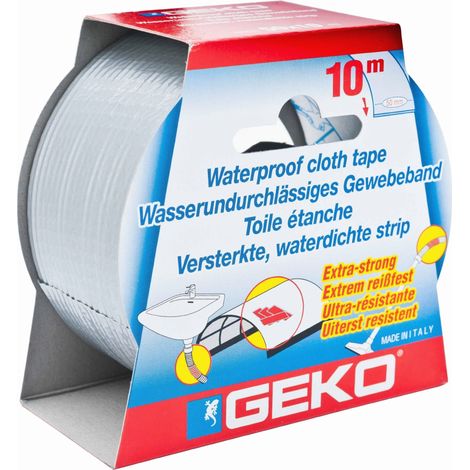 RUBAN ADHESIF REPARATION TOILE 50MMX10M GRIS