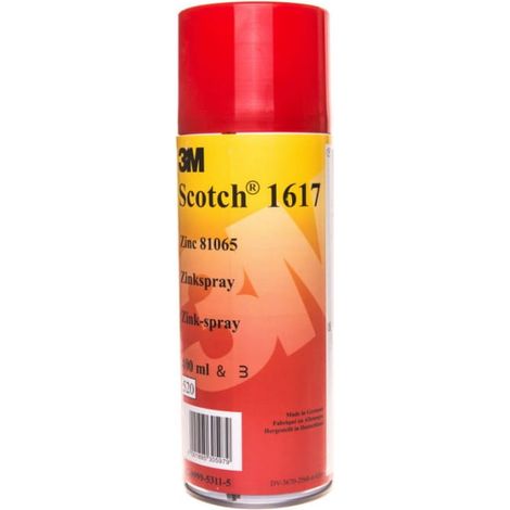 Spray de zinc Scotch 1617 400ml pour sceller et protéger DE999953115/7000063483
