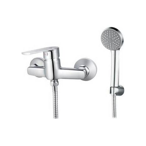 MITIGEUR MONOCOMMANDE EXTERNE POUR DOUCHE MARGOT Dimensions : Chrome