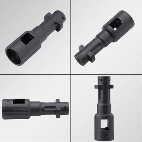 Adaptateur Baïonnette - Pour Nettoyeur Haute Pression - Compatible Lavor Kew Nilfisk Alto Et Karcher Série K - 1 Pièce (1/4)