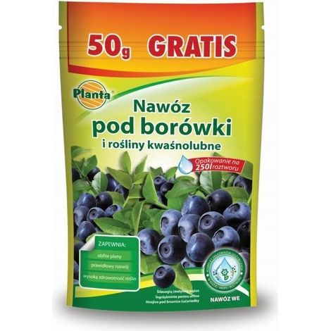 Fertilizzante multicomponente Planta per mirtilli, in cristalli, 250 g