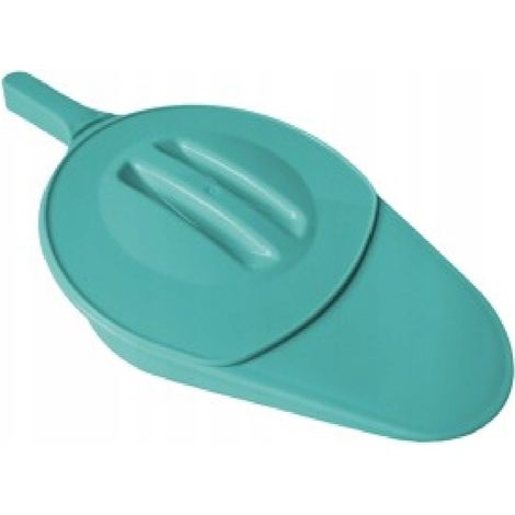 Piscina sanitaria con copertura turchese