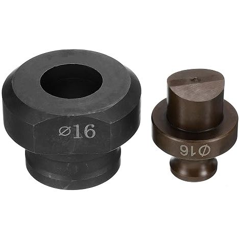 Matrice de Poinçonnage Hydraulique Couleur Bordeaux et Noir (1/5)