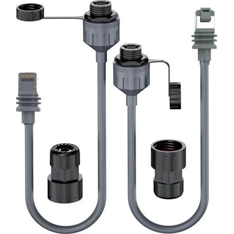 Starlink V3/V4 Ethernet-Adapter für Gen 3 Kabelverlängerung an Netzwerkkoppler (2 Stück)