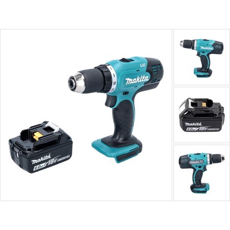 Makita DDF 453 G1 Akku Bohrschrauber 18 V 42 Nm + 1x Akku 6,0 Ah - ohne Ladegerät (1/5)