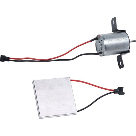 Ventilateur de cheminée, kit moteur et élément chauffant universel, pièces compatibles (1/5)