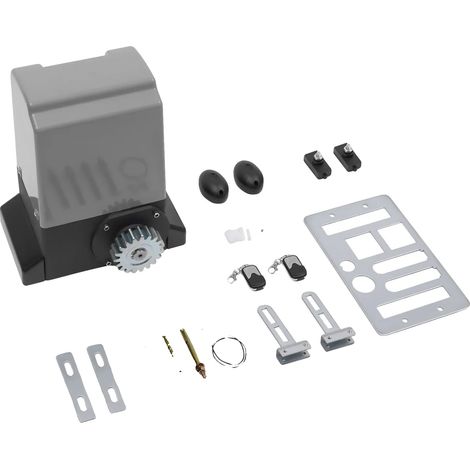 Apriporta, telecomando, design impermeabile, grigio, 220V (1/2)