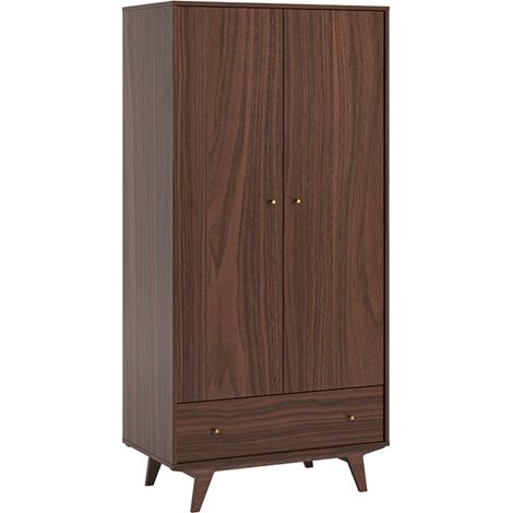 Schrank Mid mit 1 Schublade und 2 Türen, Holzoptik, 185cm (1/5)