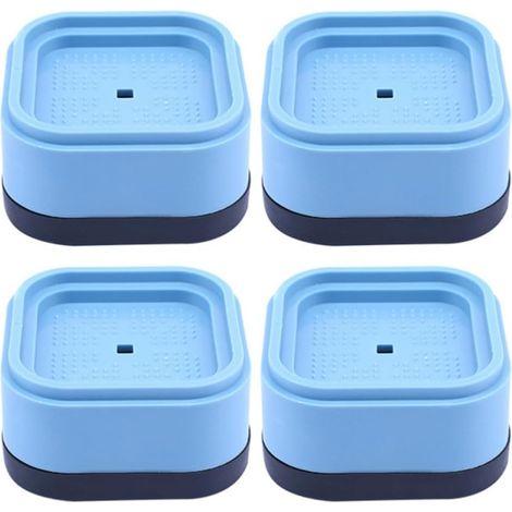 Patins antidérapants pour meubles bleus, lot de 4, TPR PP (1/5)