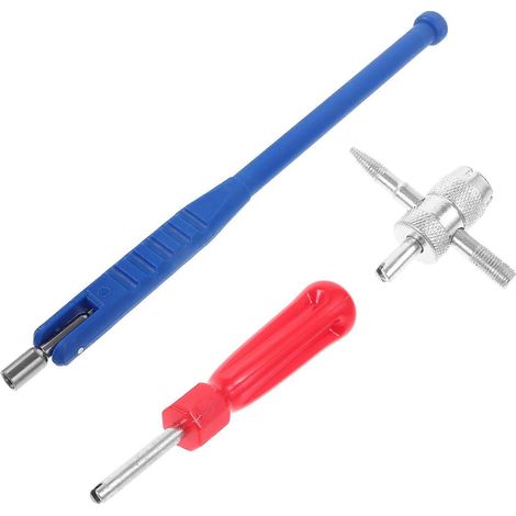 1 jeu d'extracteurs de valve de pneu, outil de réparation de valve de pneu de véhicule (1/5)