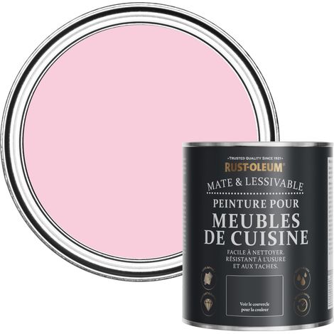 Peinture Rose pour Meubles de Cuisine, Finition Mate - Bonbon 750ml (1/5)