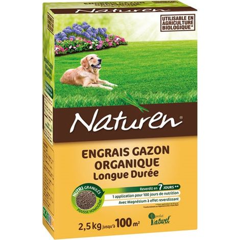 Dünger Rasen 2,5 kg /nc - Naturen