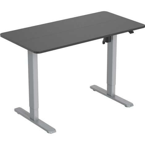 Equip 650811 Mesa eléctrica ajustable negra y gris (1/2)