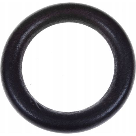 Anneaux de tringle à rideaux en bois, macramé, attrape-rêves, NOIR, lot de 100 (1/5)