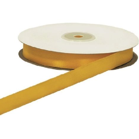 ETM Nastro Doppio Raso 6 Mm 50 Mt Giallo Intenso