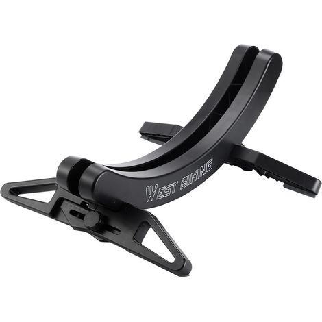 Support de plancher de vélo réglable ABS support de stationnement de vélo 30-80mm stockage de largeur de pneu (1/5)