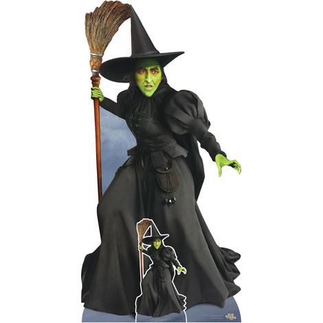 Figurine en carton Elphaba - Le Magicien d'Oz - Haut 185 cm (1/4)