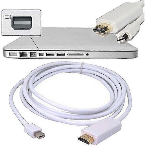 Câble adaptateur Thunderbolt Mini DisplayPort vers HDMI utile pour Mac MacBook