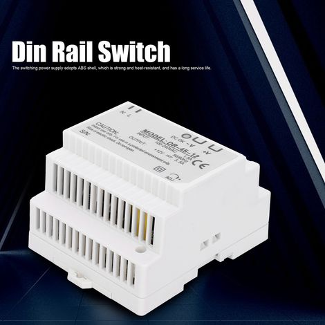BERM@ Eingangsspannung 100–240 V AC DR-45-12 DIN-Schienen-Schaltnetzteil, ein Ausgang, 45 W, 12 V (1/5)