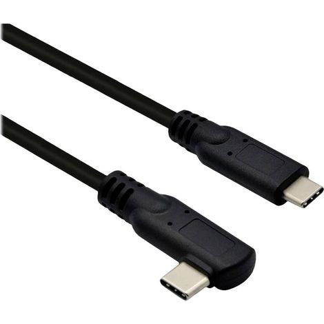 Roline Câble USB-C USB-C® mâle 1.00 m noir 11.02.9075 C640952 (1/3)