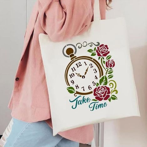 Pochoir Horloge Engrenages - 4 Modèles Vintage - 29,7 x 21 cm - En PET Souple - Pour Décoration Murale Bois Papier - 4 Pièces (1/5)