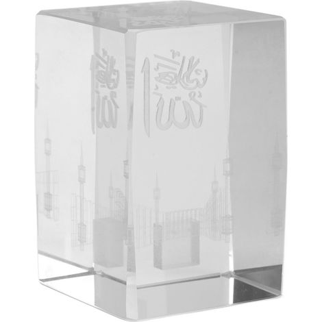 3D-Kristallbriefbeschwerer aus geätztem Glaswürfel – Geschenkidee und Dekoration für Wohnzimmer, Büro oder Schreibtisch (1/5)