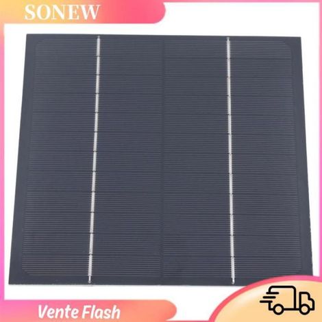 Panneau Solaire - 6 W - 12 V - Étanche - Portable - Pour Éclairage Domestique Projets Scientifiques Petit Système Solaire - 1 Pièce (1/5)