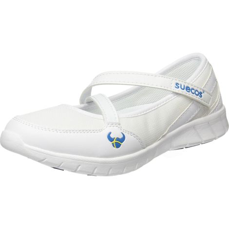 Suecos Frida, Sandalias Deportivas Mujer, Blanco, 39 EU