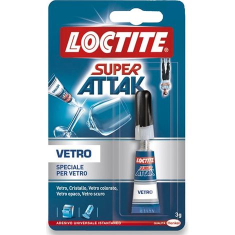 Super attack colla liquida facile da applicare speciale per vetro 3 gr