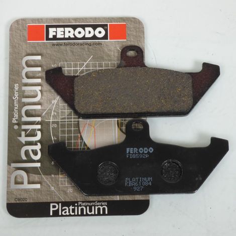 Plaquette de frein Ferodo pour Moto Cagiva 650 Elefant 1985 à (1/4)