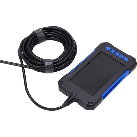 Endoscope industriel étanche haute définition bleu P40 5,5 mm avec écran, endoscope portable, portée de 5 m (1/5)