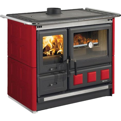 Cucina a legna bordeaux 1074x669x861 mm