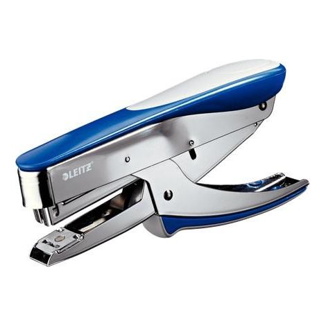 Leitz 5548 pinza grapadora azul metalizado ergonómica