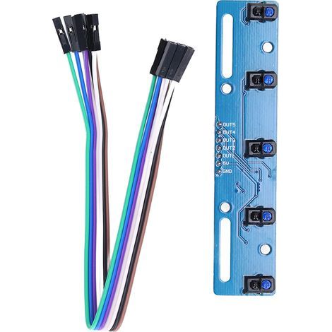 TCRT5000L 3,3 V – 5 V 5-Kanal fotoelektrischer Infrarot-Reflexionssensor Modul (1/5)