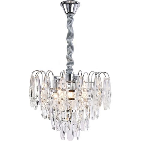 Lampe Suspendue Toolight Swe077-Cp Chrome 30Cm (1/5)