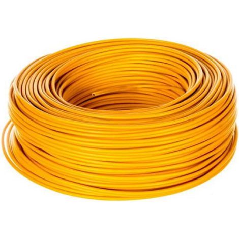 Câble D'installation H05V-K - 0,5 Mm² - 450 750 V - Classe 5 Flexible - Pour Installation Électrique Fixe Ou Mobile - Vert - 100 M
