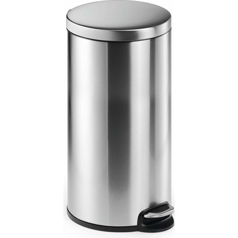340323 papelera 30 L Alrededor Acero inoxidable