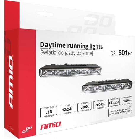 Feux diurnes AMiO DRL 501 HP AMIO-01520 (1/5)