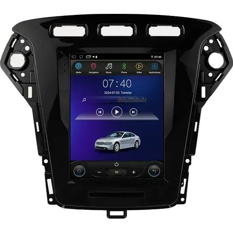Autoradio con touchscreen e supporto multimediale, compatibile con Ford Mondeo MK4 / Galaxy 2011-2013, P1 (4 Core 1G 32G) (1/2)
