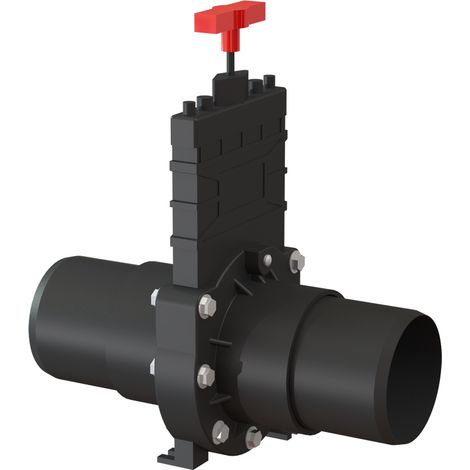 Saracinesca KESSEL - DN 100, plastica, 28698