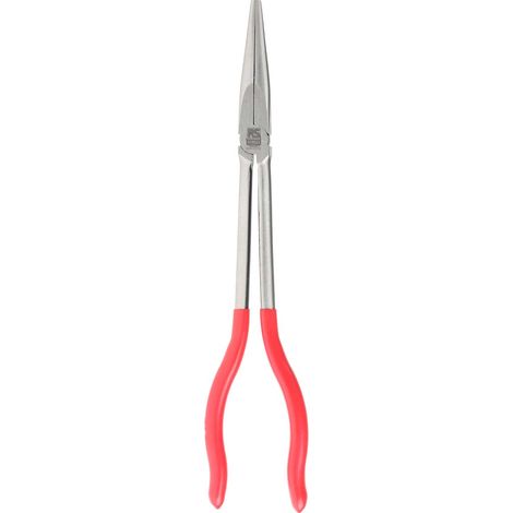 Rs Pro – Pince à bec long – Droit – Longueur 279 mm – Mâchoire 90 mm – Acier au carbone pour espaces confinés – Prise ferme et accès facile (1/4)