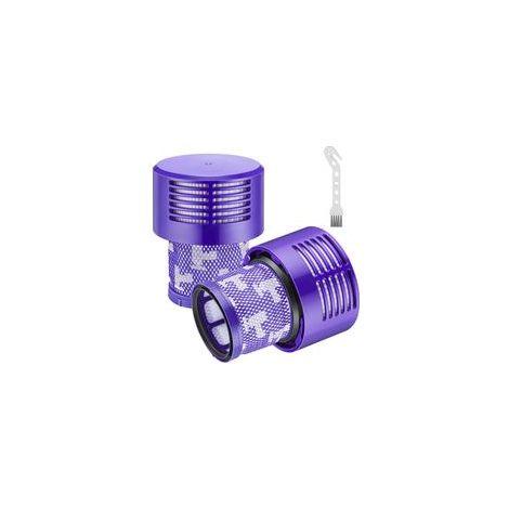 Filtre de rechange lavable pour Dyson V10 Cyclone Series, V10 Absolute, V10 Animal, V10 Total Clean, V10 Motorhead, SV12, 2 Pièce pour aspirateur DY-969082-01 (1/5)